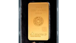 Lingote Sempsa JP 100 g Oro Minted