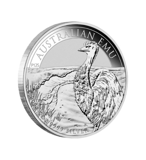 Moneda Australian Emu Plata 1 oz 2024